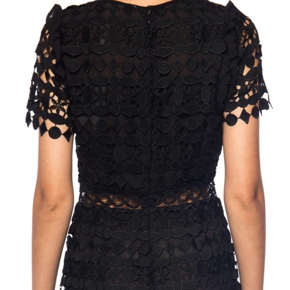 Michael Kors Black Appliqué Dress - Picture 3 of 5